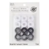 Deals ✔️ Loops & Threads™ Reusable Bobbins, Black & White 💯