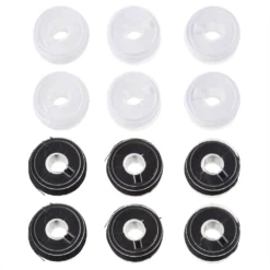 Deals ✔️ Loops & Threads™ Reusable Bobbins, Black & White 💯 -Nifty Sew Sales Store 10152946 31