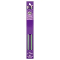 Discount ❤️ 10" Anodized Aluminum Knitting Needles by Loops & Threads® ✨ -Nifty Sew Sales Store 10154295 u