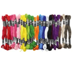 Cheapest 🔔 12 Packs: 36 ct. (432 total) Primary Embroidery Floss by Loops & Threads™ ✔️