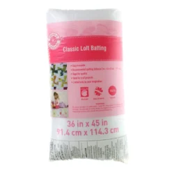 Outlet β¨ 6 Pack: Classic Loft Batting by Loops & Threads™, 36" x 45" β€οΈ