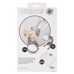 Top 10 ✨ 3-in-1 Hobby Magnifier with LED by Loops & Threads® 👍 -Nifty Sew Sales Store 10230824 30