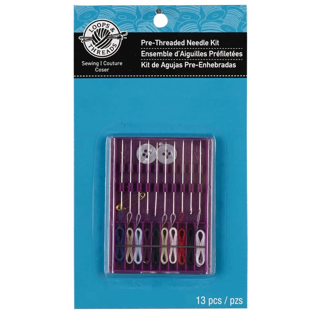 Cheap 🥰 12 Pack: Pre-Threaded Needle Kit by Loops & Threads™ 💯 2 Cheap 🥰 12 Pack: Pre-Threaded Needle Kit by Loops & Threads™ 💯