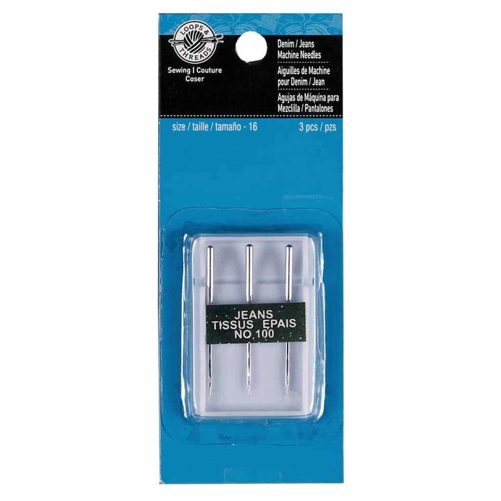 Coupon π Loops & Threads™ Denim/Jeans Machine Needles π 3 Coupon π Loops & Threads™ Denim/Jeans Machine Needles π