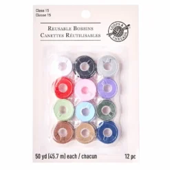 New ✨ Loops & Threads™ Reusable Bobbins, Assorted Colors 🔔 -Nifty Sew Sales Store 10340515 30