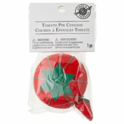 Outlet 🎁 Tomato Pin Cushion by Loops & Threads™ ❤️ -Nifty Sew Sales Store 10340518 30