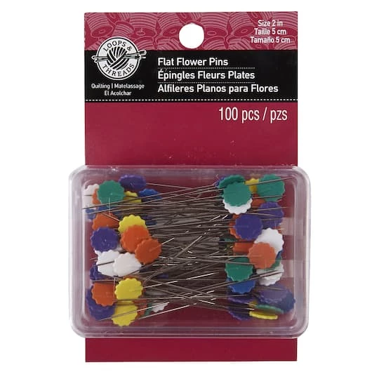 Budget π Loops & Threads™ Flat Flower Pins β¨ 4 Budget π Loops & Threads™ Flat Flower Pins β¨ - Image 2