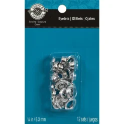 Brand new 👏 12 Packs: 12 ct. (144 total) 1/4" Eyelets by Loops & Threads™ ⭐ -Nifty Sew Sales Store 10354178 1