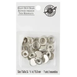 Cheapest ✔️ Silver Heavy Duty Snaps by Loops & Threads™ ⌛ -Nifty Sew Sales Store 10354209 30