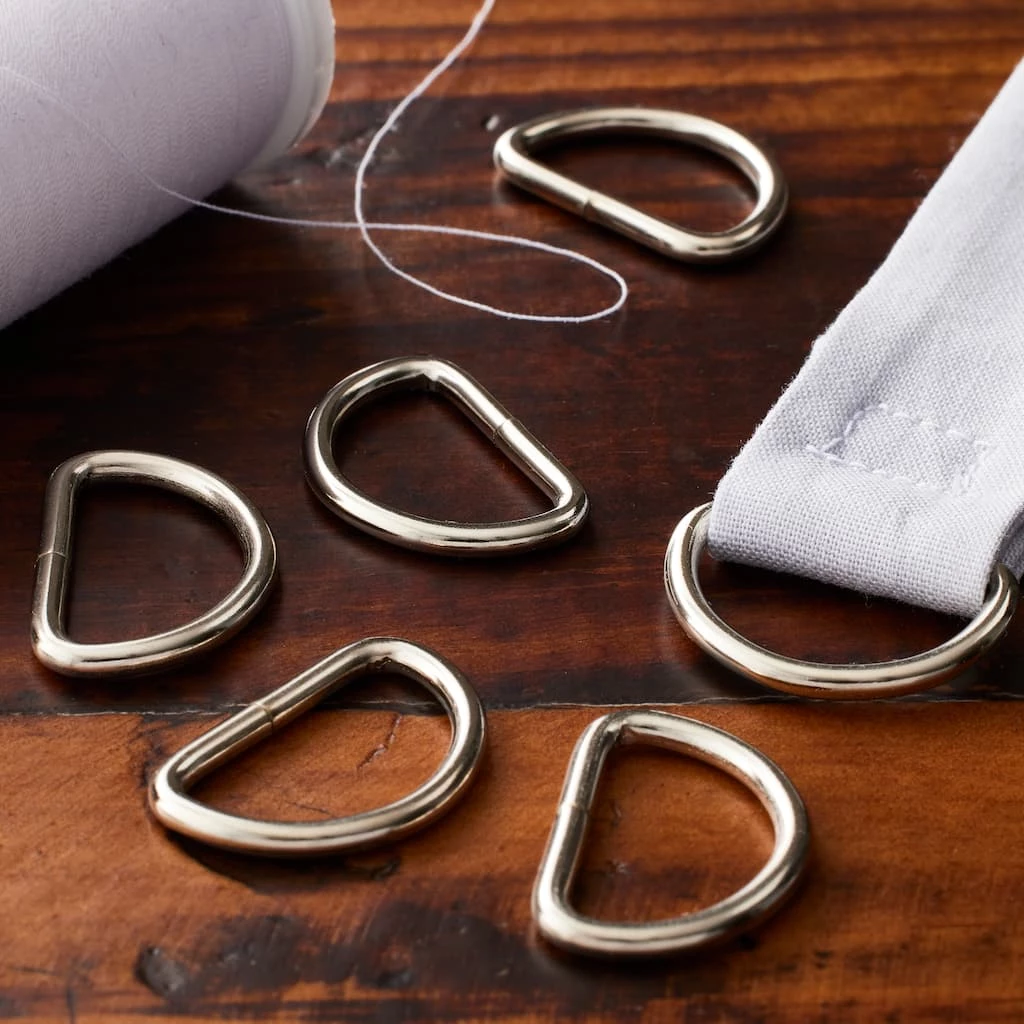Best Sale π₯° Loops & Threads™ Metal D-Rings, 3/4" π― 4 Best Sale π₯° Loops & Threads™ Metal D-Rings, 3/4" π― - Image 2
