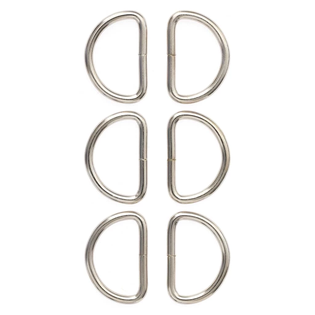 Best Sale π₯° Loops & Threads™ Metal D-Rings, 3/4" π― 3 Best Sale π₯° Loops & Threads™ Metal D-Rings, 3/4" π―