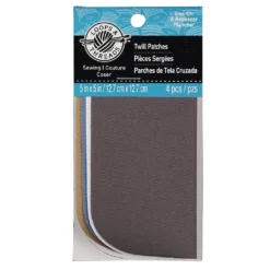 Wholesale ✨ 24 Packs: 4 ct. (96 total) Twill Patches by Loops & Threads™ 🤩