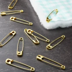 Flash Sale 🥰 12 Packs: 20 ct. (240 total) 2" Gold Quilter's Safety Pins by Loops & Threads™ 🛒 -Nifty Sew Sales Store 10354305 20 1
