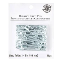 Outlet ✔️ Loops & Threads™ Quilter's Safety Pins, Silver, 2" 🧨