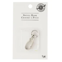 Flash Sale 🎁 Silver Swivel Hook by Loops & Threads® 🌟 -Nifty Sew Sales Store 10355032 30