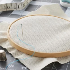 Brand new ✔️ Loops & Threads™ Aida Cloth Cross Stitch Fabric, 15" x 18" ✨ -Nifty Sew Sales Store 10357720 20