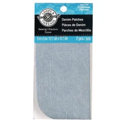 Hot Sale 🔥 Loops & Threads™ Denim Patches, Stonewashed ⌛ -Nifty Sew Sales Store 10357947