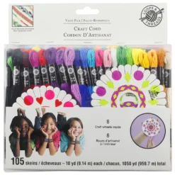 Coupon ❤️ Craft Cord Value Pack by Loops & Threads™, 105ct. 💯 -Nifty Sew Sales Store 10377901 1