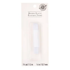 Wholesale ✔️ 1/2" White Braided Elastic by Loops & Threads™ ✔️ -Nifty Sew Sales Store 10394243 30