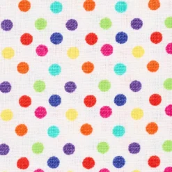 Discount ⌛ Multicolor Polka Dots Cotton Fabric by Loops & Threads® 😉 -Nifty Sew Sales Store 10411621 31