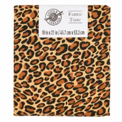Cheap ❤️ Leopard Print Cotton Fabric by Loops & Threads® 🔥