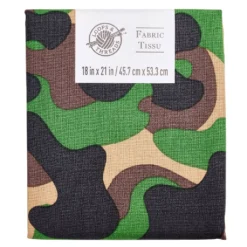 Outlet ✔️ Camouflage Cotton Fabric by Loops & Threads® 🧨