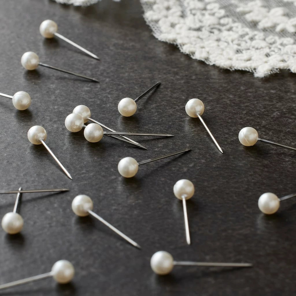 Discount ⭐ 12 Packs: 75 ct. (900 total) Petite Pearlized Pins by Loops & Threads™ ⌛ 5 Discount ⭐ 12 Packs: 75 ct. (900 total) Petite Pearlized Pins by Loops & Threads™ ⌛ - Image 3