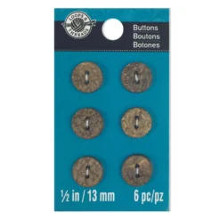 Cheap 😉 Small 2-Hole Coconut Buttons By Loops & Threads®, 6 Pack ⌛