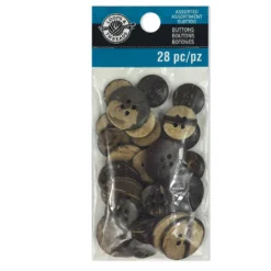 Best Pirce 🎉 Favorite Findings Coconut Buttons By Loops & Threads® 🛒 -Nifty Sew Sales Store 10509305