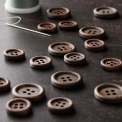 Promo 🤩 Favorite Findings Dark Wood Buttons By Loops & Threads® 🤩 -Nifty Sew Sales Store 10509306 20