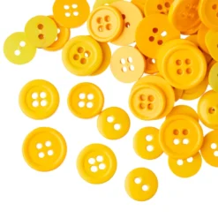 Top 10 ❤️ Colors We Love Yellow Buttons by Loops & Threads® 🌟 -Nifty Sew Sales Store 10509310 31