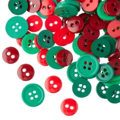 Budget 💯 Colors We Love ⌛ Christmas Buttons By Loops & Threads® ✨