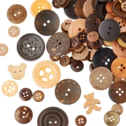 Cheap 🧨 Wooden & Coconut Buttons By Loops & Threads® 🔥 -Nifty Sew Sales Store 10509317 31