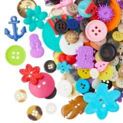 New 🎉 Multicolor Button Value Pack By Loops & Threads® ❤️ -Nifty Sew Sales Store 10509347 31