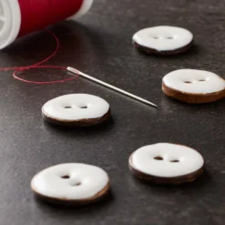 Hot Sale 💯 Favorite Findings Cream Buttons By Loops & Threads® 😉 -Nifty Sew Sales Store 10509350 20