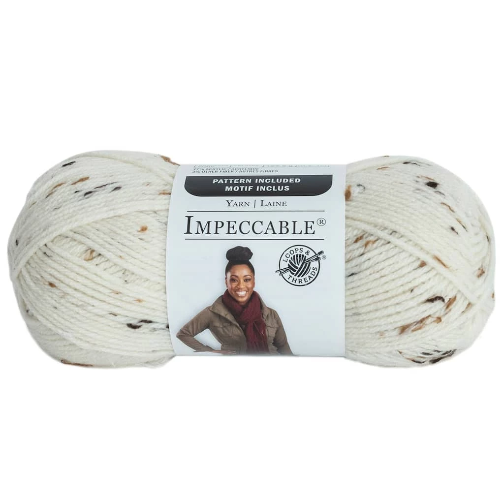 Buy ⌛ Impeccable™ Yarn by Loops & Threads®, Tweed ✨ 3 Buy ⌛ Impeccable™ Yarn by Loops & Threads®, Tweed ✨