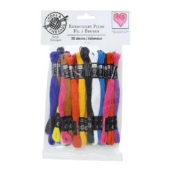 Outlet 🎉 12 Packs: 36 ct. (432 total) Basic Color Embroidery Floss by Loops & Threads® ❤️
