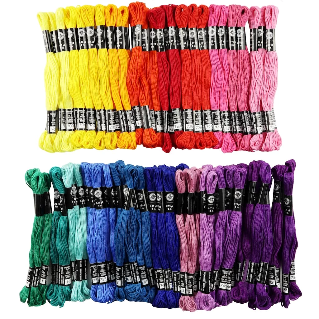 Best Sale โค๏ธ 12 Pack: Embroidery Floss Value Pack by Loops & Threads® ๐ 4 Best Sale โค๏ธ 12 Pack: Embroidery Floss Value Pack by Loops & Threads® ๐ - Image 2