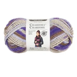 New 🛒 Charisma™ Yarn by Loops & Threads® ⌛ -Nifty Sew Sales Store 10601372 1