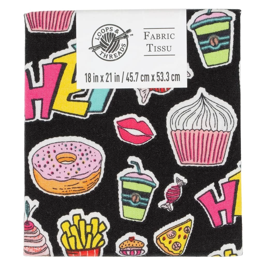 Deals π Foodie Design Cotton Fabric by Loops & Threads™ β 3 Deals π Foodie Design Cotton Fabric by Loops & Threads™ β