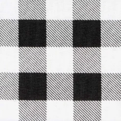 Best deal 🤩 Black Check Cotton Fabric by Loops & Threads™ ⌛ -Nifty Sew Sales Store 10631306 3
