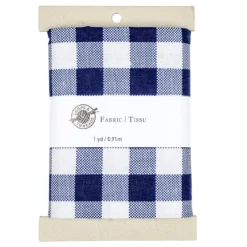 Best Sale ✨ Navy & White Buffalo Check Cotton Fabric Bundle by Loops & Threads™ 😉