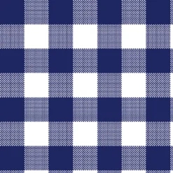 Best Sale ✨ Navy & White Buffalo Check Cotton Fabric Bundle by Loops & Threads™ 😉 -Nifty Sew Sales Store 10631319 3