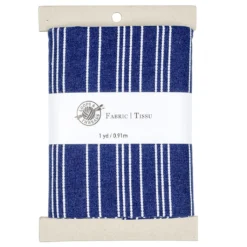 Best Sale ✔️ Navy & White Striped Cotton Fabric Bundle by Loops & Threads™ 🧨
