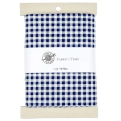 Coupon 🌟 Navy & White Checkered Cotton Fabric Bundle by Loops & Threads™ ⭐