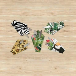 Flash Sale 🎁 Jungle Cotton Fabric Bundle by Loops & Threads™ ❤️ -Nifty Sew Sales Store 10631334 2