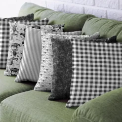 Hot Sale 🧨 Black & White Farmhouse Cotton Fabric Bundle by Loops & Threads™ ⌛ -Nifty Sew Sales Store 10631339 2