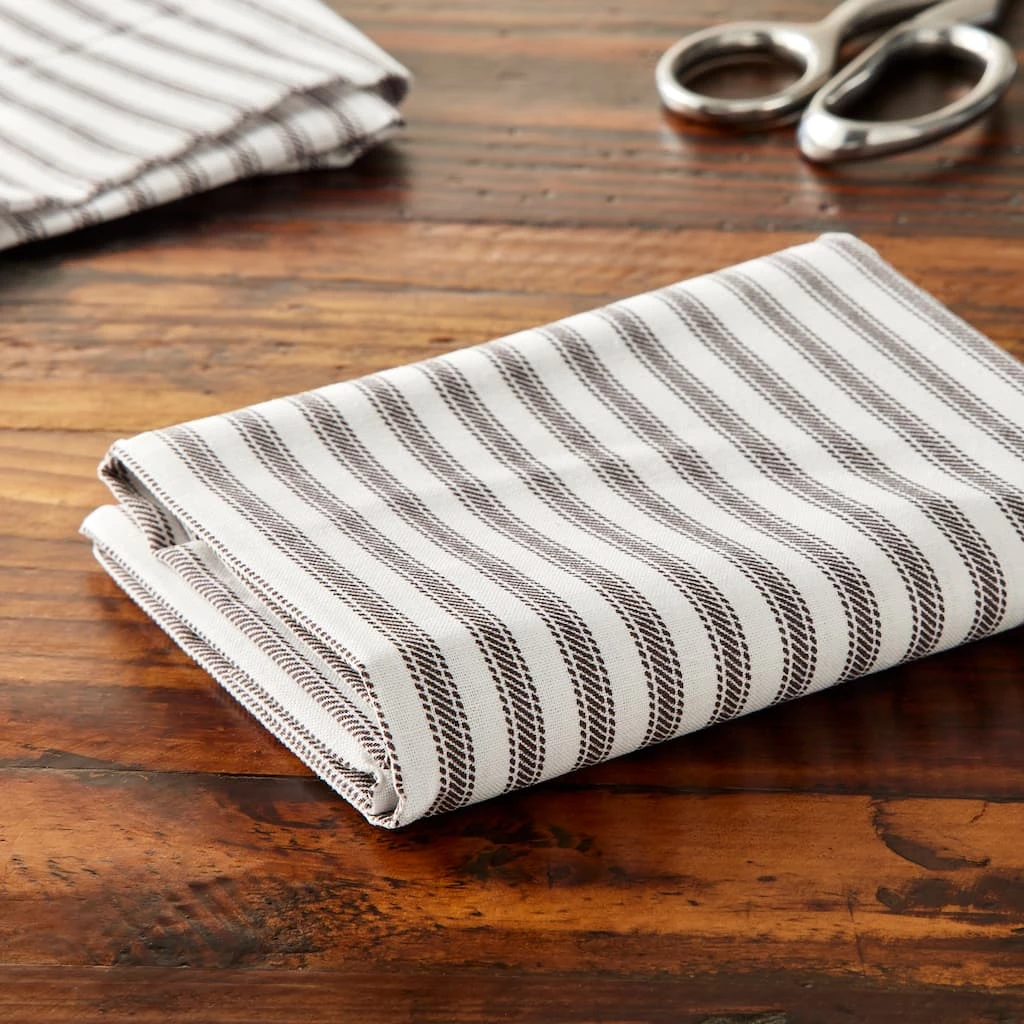 New π Black & White Striped Cotton Fabric Bundle by Loops & Threads™ π 4 New π Black & White Striped Cotton Fabric Bundle by Loops & Threads™ π - Image 2