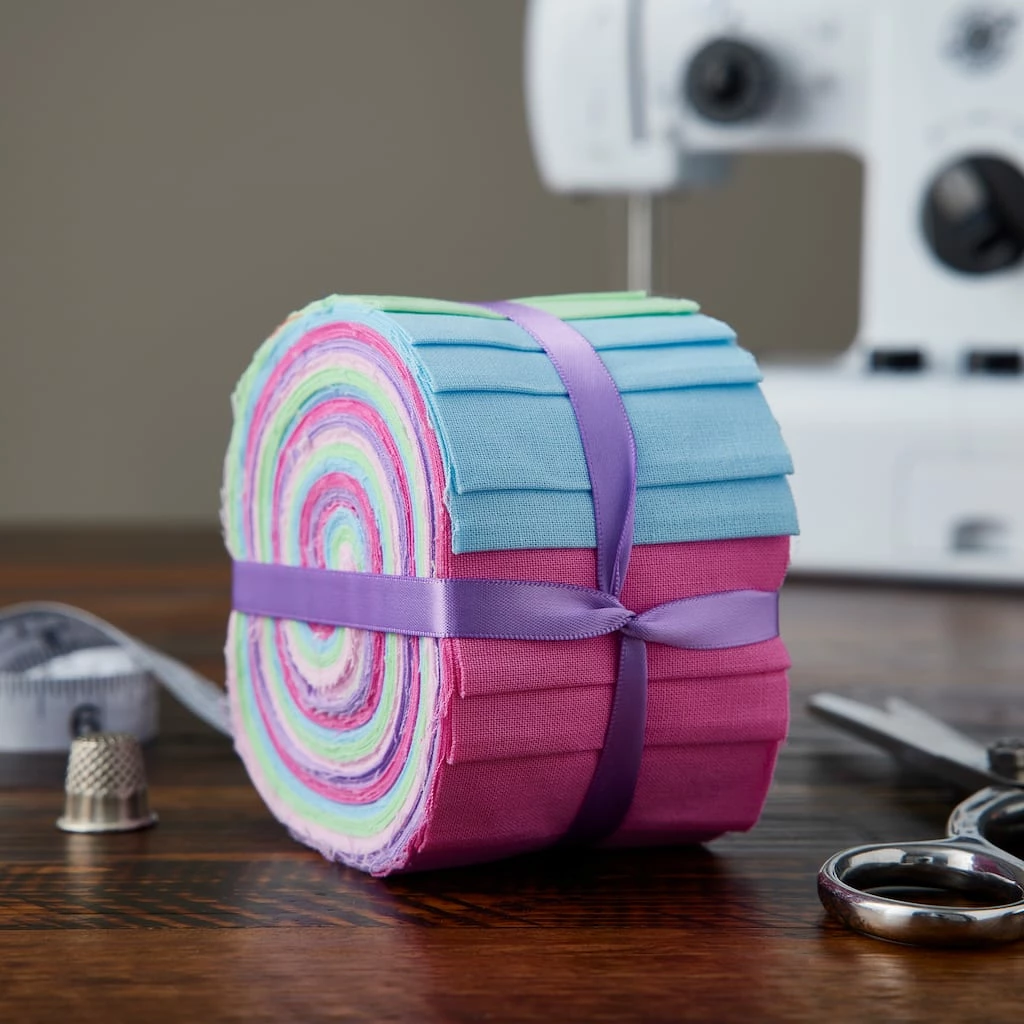 Best deal π Pastel Solid Cotton Fabric Strips by Loops & Threads™ β 4 Best deal π Pastel Solid Cotton Fabric Strips by Loops & Threads™ β - Image 2