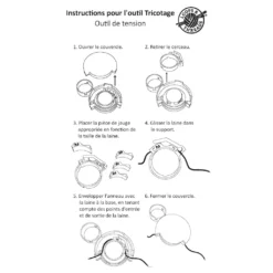 Hot Sale ❤️ Knitten™ Knit Tension Tool by Loops & Threads® ⭐ -Nifty Sew Sales Store 10632866 6